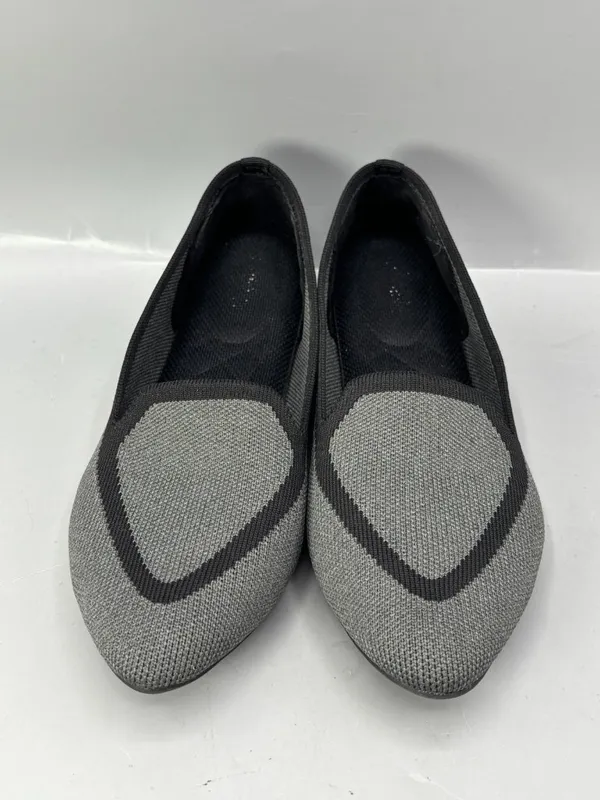 Birdies The Blackbird Flats Shoes Women 7 Gray Black Pointed Toe Slip On Comfort - Image 3