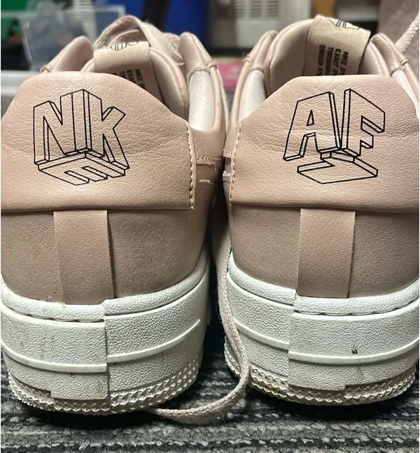 Nike Women’s Air Force 1 Low Pixel Particle Beige 10 - Image 4