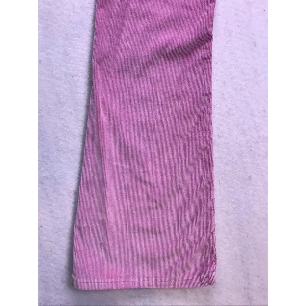 BDG Flare Corduroy Pants Women 26 Pink High Rise Urban‎ Outfitters T2K Retro - Image 10