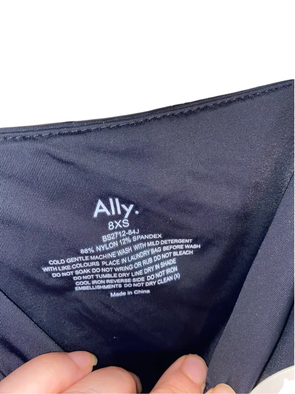 Ally Ruched Scoop Neck active wear Cami Tank Top pickle ball running sporty gym - Image 6