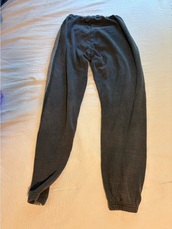 Aviator Nation Sweatpants 5 Stripe Grey - Image 2