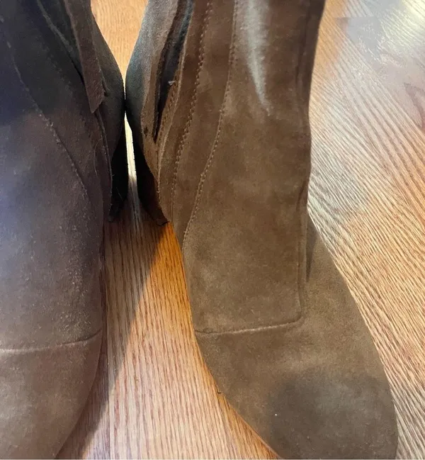 TOMS Evie Suede Ankle Booties - Image 15