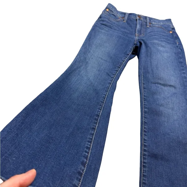 ✨👖 Madewell Cali Demi Boot‎ Jeans Medium Wash Denim Size 24 👖✨ - Image 3