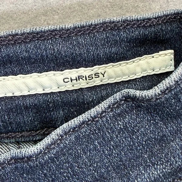 Citizens of Humanity Chrissy Ultra High Rise Skinny Jeans Dark Blue Size 25 - Image 5