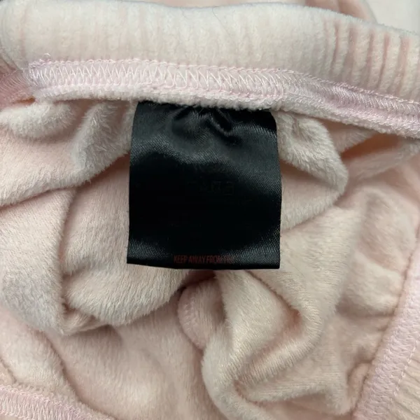 House of Harlow 1960 Rose Velour‎ Knit Pajama Top Women's Medium Pink - Image 10