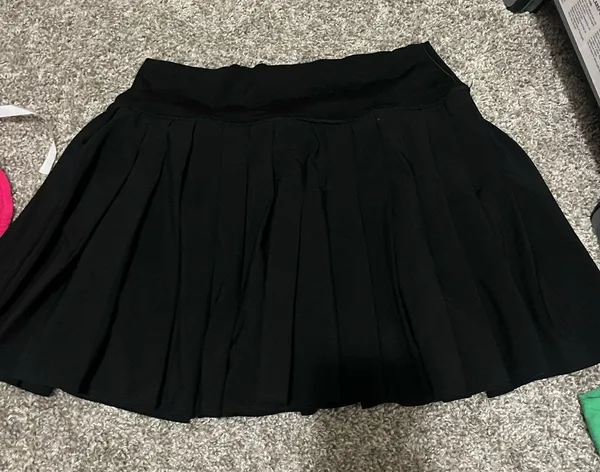 Black Aerie Offline Pleated Skirt - Image 4
