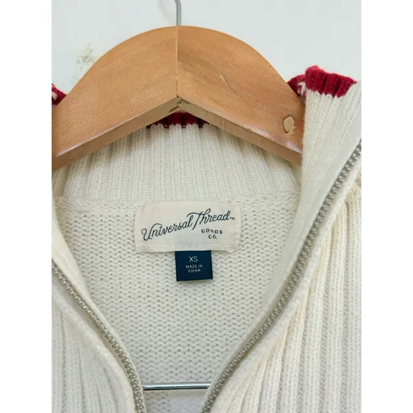Universal Thread Americana Collared Pullover Sweater Nantucket Fall Winter - Image 5