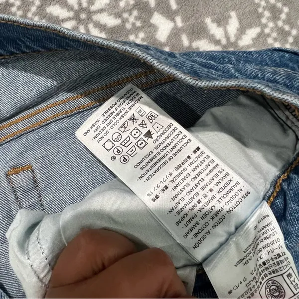 Levi's Wedgie Straight Premium Jeans Button‎ Fly Size 32 Minimalist Streetwear - Image 5