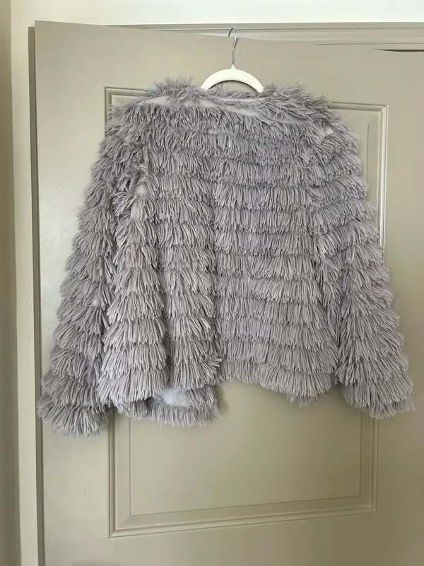 She & Sky Teddy Fuzzy trendy faux fur coat - Image 2