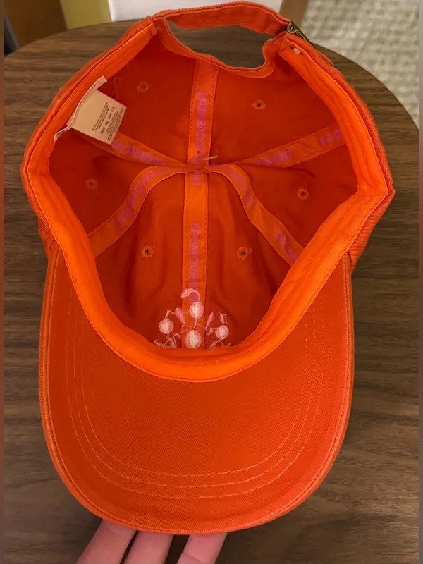 NWT Free People FP Movement Big Buti Baseball Cap hat - flame morning glory - OS - Image 7