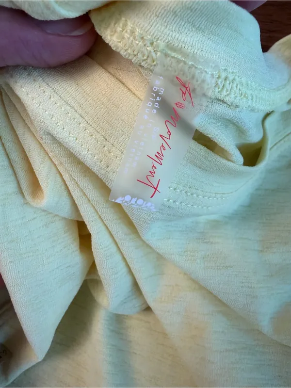 NWT Free people yellow tank - Image 6