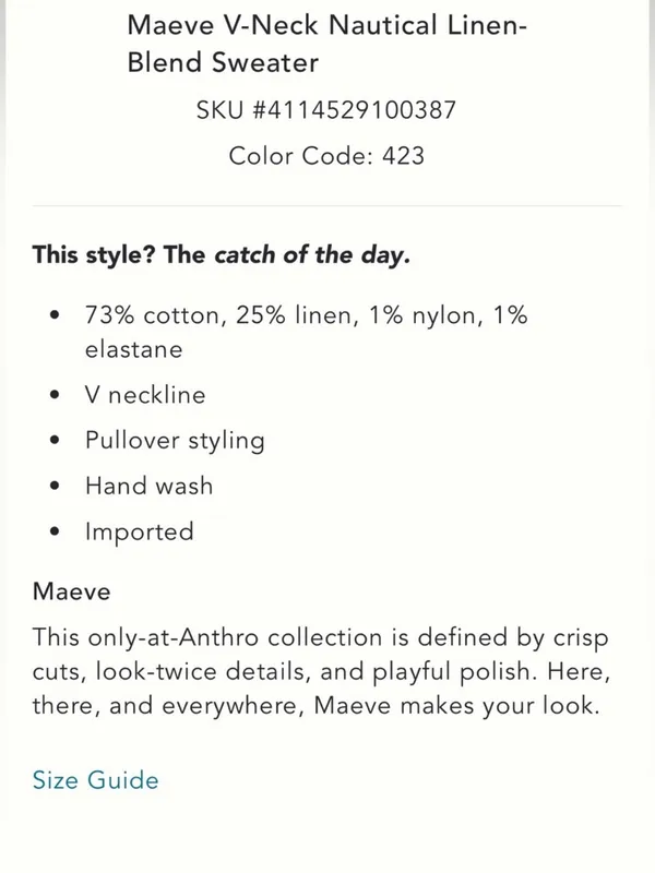 Maeve x Anthropologie NWT “Catch of the Day” Lobster Sweater - Image 5