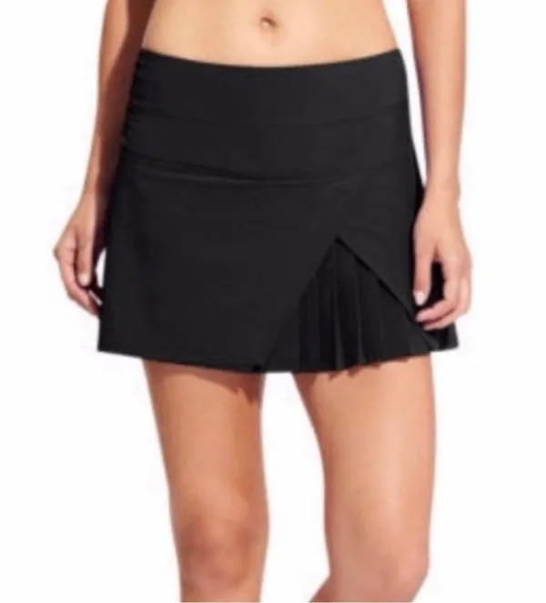 Athleta Sneaky Pleats Skort Black Small Tall - Image 2