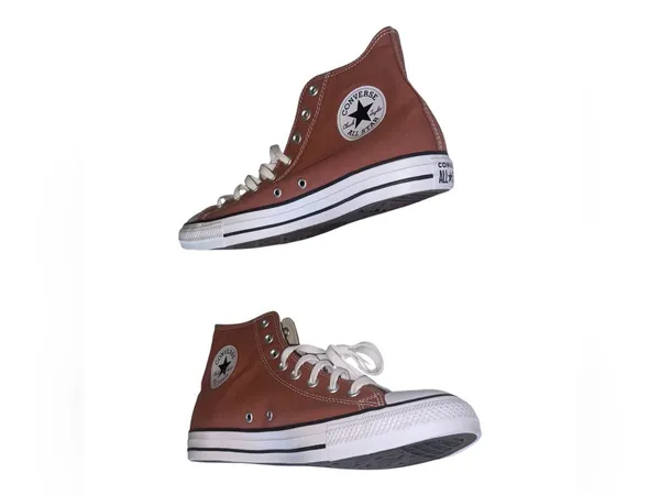 NEW Converse Chuck Taylor All Star Wedge Platform A13832C M-10 W-12 Nutshell - Image 8