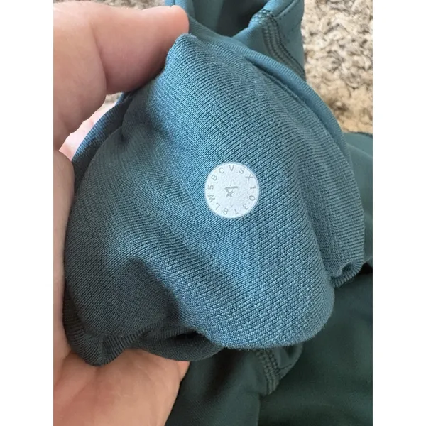 Lululemon Seek The Heat‎ Tight *28" Green Jasper Size 4 Mesh Detail - Image 2