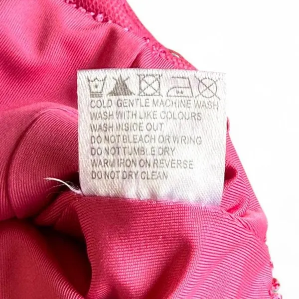 Princess Polly fuchsia lace crop tank top size 2 - Image 6