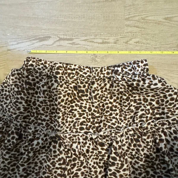 Shein leopard cheetah Animal Print‎ Skirt Size Xs - Image 4