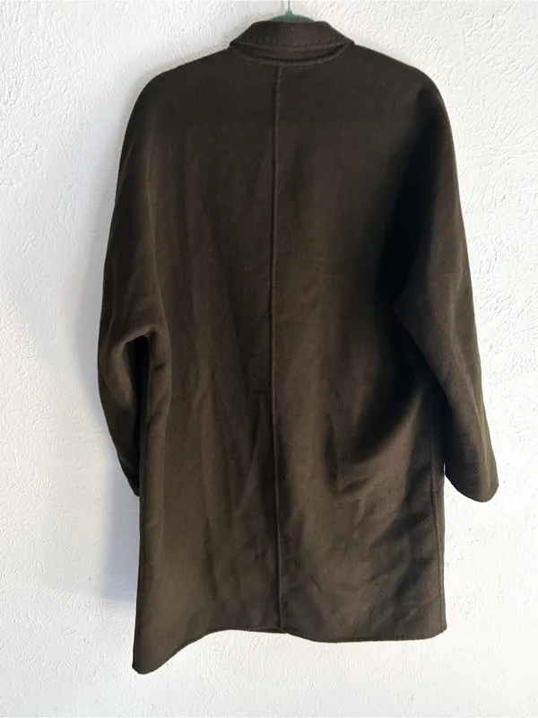 Rails Everest Coat Olive Wool Blend Oversized Large - Image 6