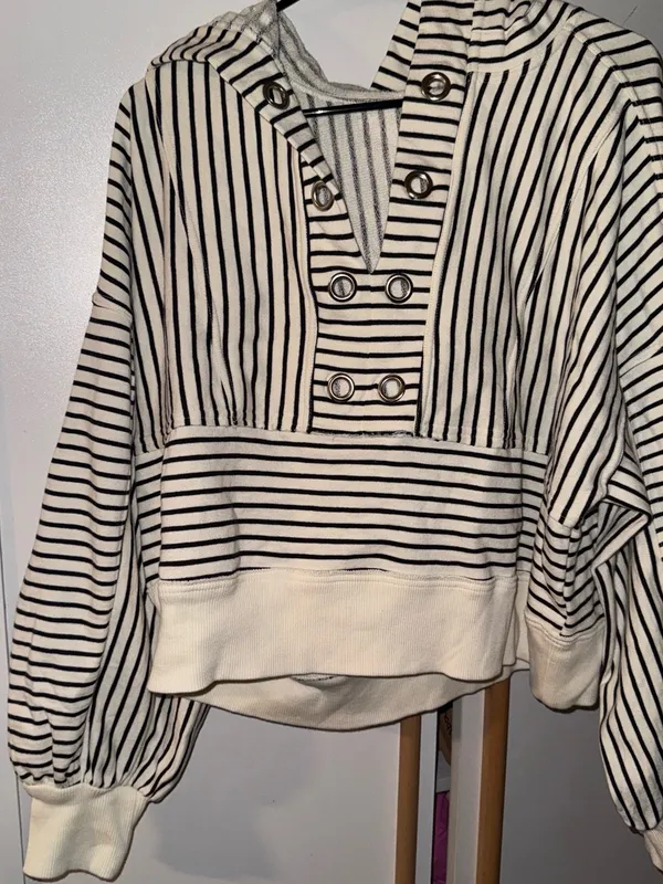 Anthropologie pilcro striped sweater - Image 4