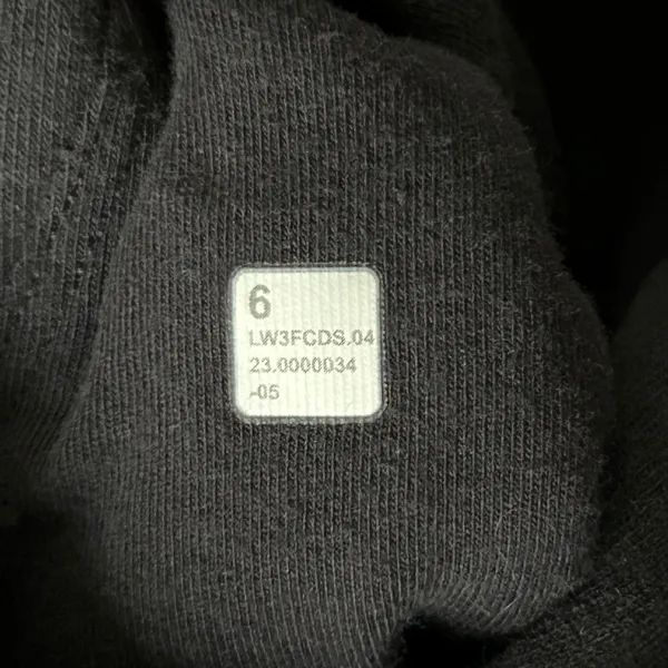 Lululemon Loungeful Pullover Hoodie Cotton Blend Black Kangaroo Pocket Size 6 - Image 4