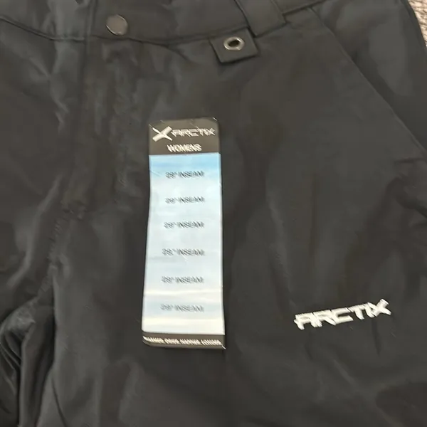 NWT Arctic Women’s Black Ski or Snow Pants Sz L - Image 2