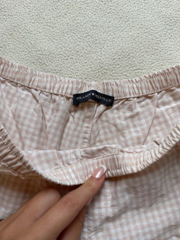 Brandy Melville Gingham Shorts John Galt - Image 2