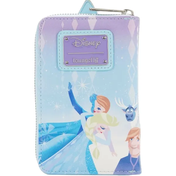 LOUNGEFLY Disney Frozen Princess Castle Zip Around Wallet, New with Tag - Image 2