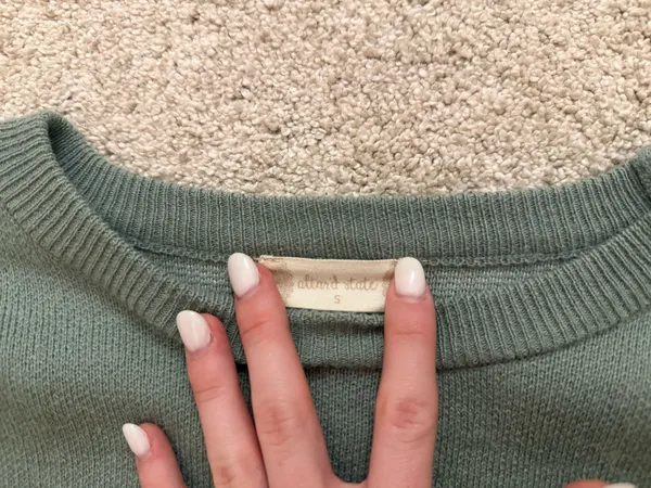 Altar'd State Smiley Face Sweater - Image 3
