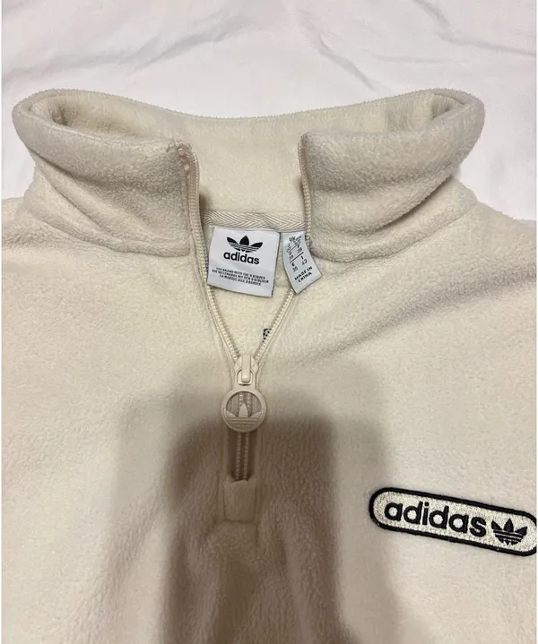 Adidas Fleece Sweatshirt - Image 2