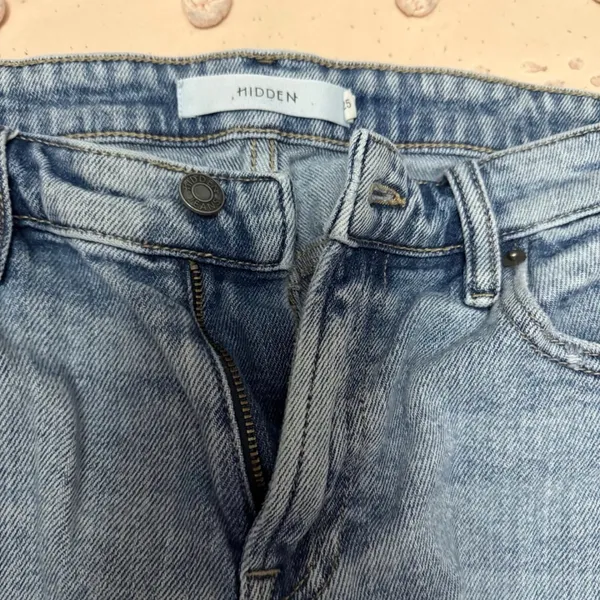 Hidden Jeans Distressed Light Blue Women's Jeans - Image 2