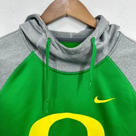 Nike Oregon Ducks Women's Tailgate All Time Hoodie Sweatshirt Collegiate Size M - Image 2
