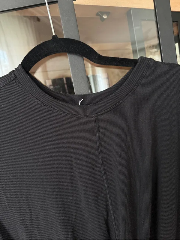 Lululemon twist front tee short sleeve crewneck ribbed Modal-Silk Reversible - Image 6