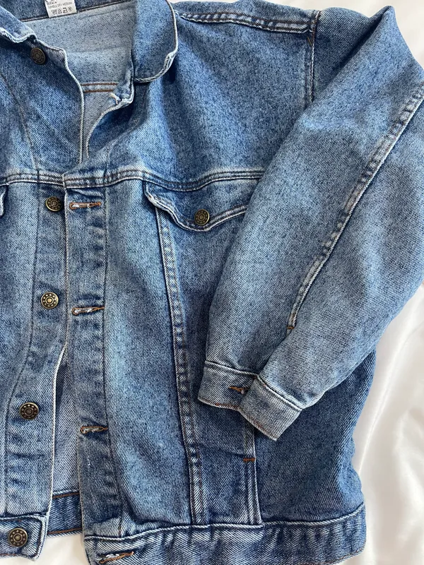 Vintage Jean Jacket Size XL - Image 2