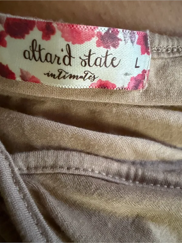 Altar’d State Intimates Brown Top Size L - Image 3
