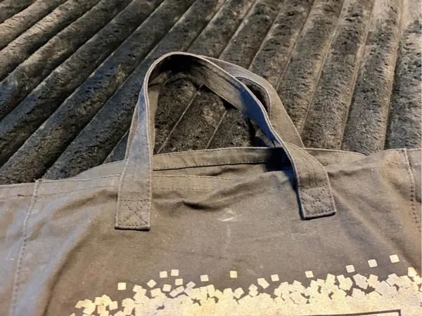 Nascar Black Tote with White Logo - Image 3