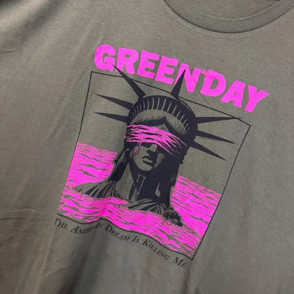 Green Day American Dream is Killing Me Pop Punk Band Tee 2XL - Image 4