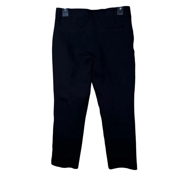 Quince Ponte Pants Women's M Petite. Lack Stretch Pull On Straight Leg Cropped - Image 2