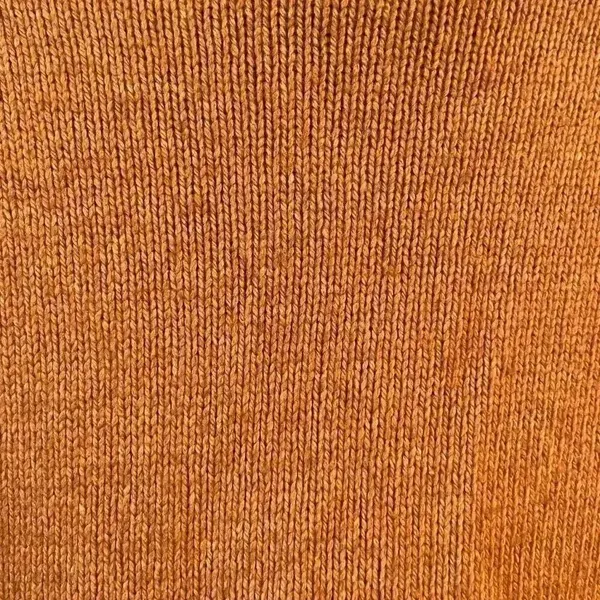 Anthropologie Viscose Wool Mustard Rust Knit Chunkie Oversized SZ S #1726 - Image 12
