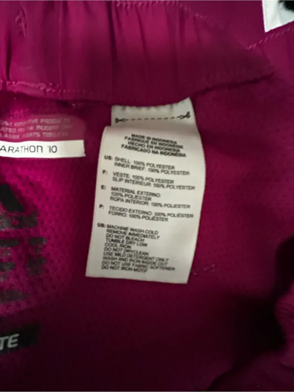 adidas Climalite Women's Magenta Athletic Running Shorts - Image 7