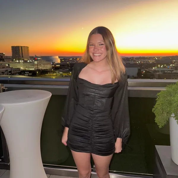 Short black glitter Lucy in the Sky dress - Image 3