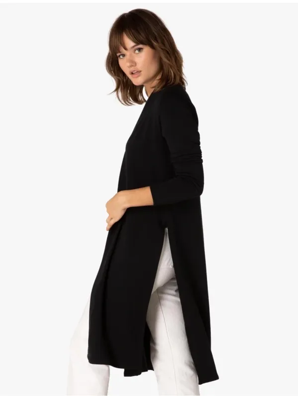 Beyond Yoga High Slits cozy fleece long duster cardigan size S small - Image 16