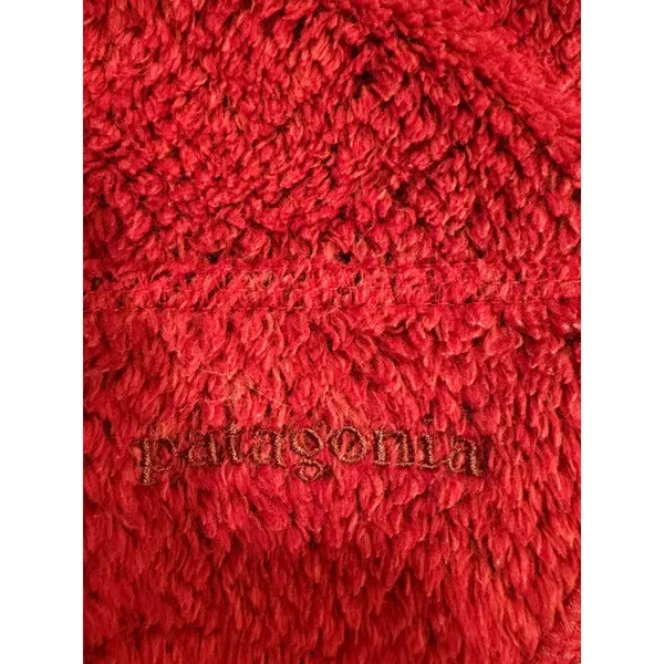Patagonia R Series Fleece Vest Women’s M Red Zip Regulator Polartec Gorpcore - Image 7