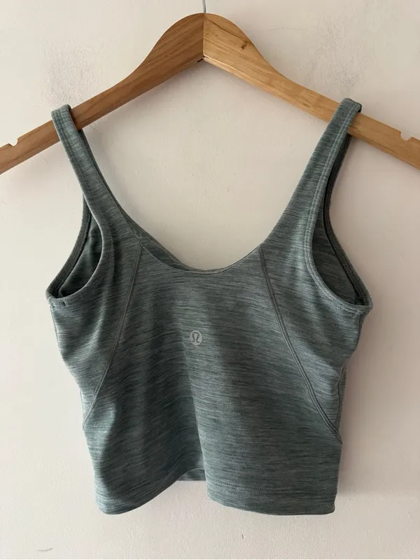 Lululemon‎ Align Tank in Heathered Tidewater Teal Size 2 - Image 5
