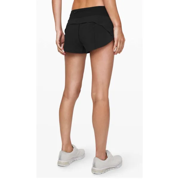 Lululemon speed up shorts black 10 - Image 3