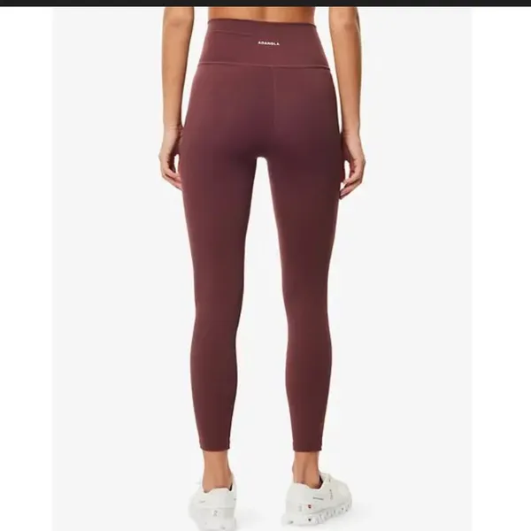 Adanola Deep Burgundy Leggings sz S - Image 3
