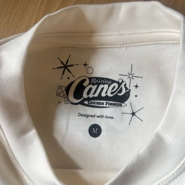 RAISING CANES SHIRT Size M - Image 2