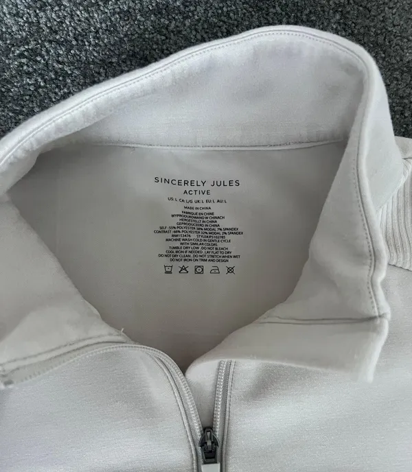 Sincerely Jules Quarter Zip Sweatshirt - Image 3