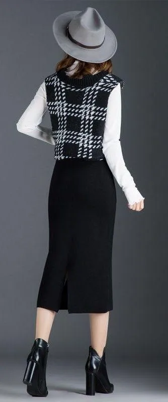 black winter skirt - Image 2