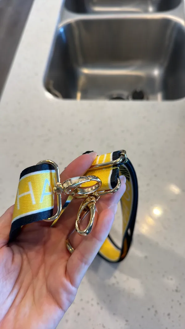 Boutique Iowa Hawkeyes purse strap - Image 3