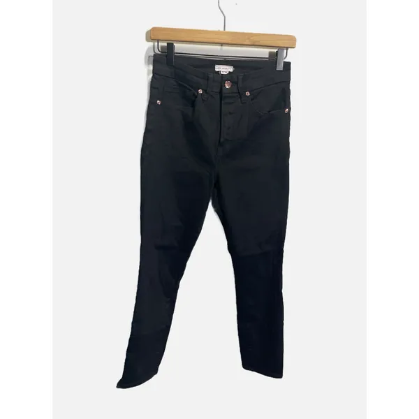Good American Good Leg Jeans Womens 8/29 Black High Rise Skinny Stretch Denim - Image 3